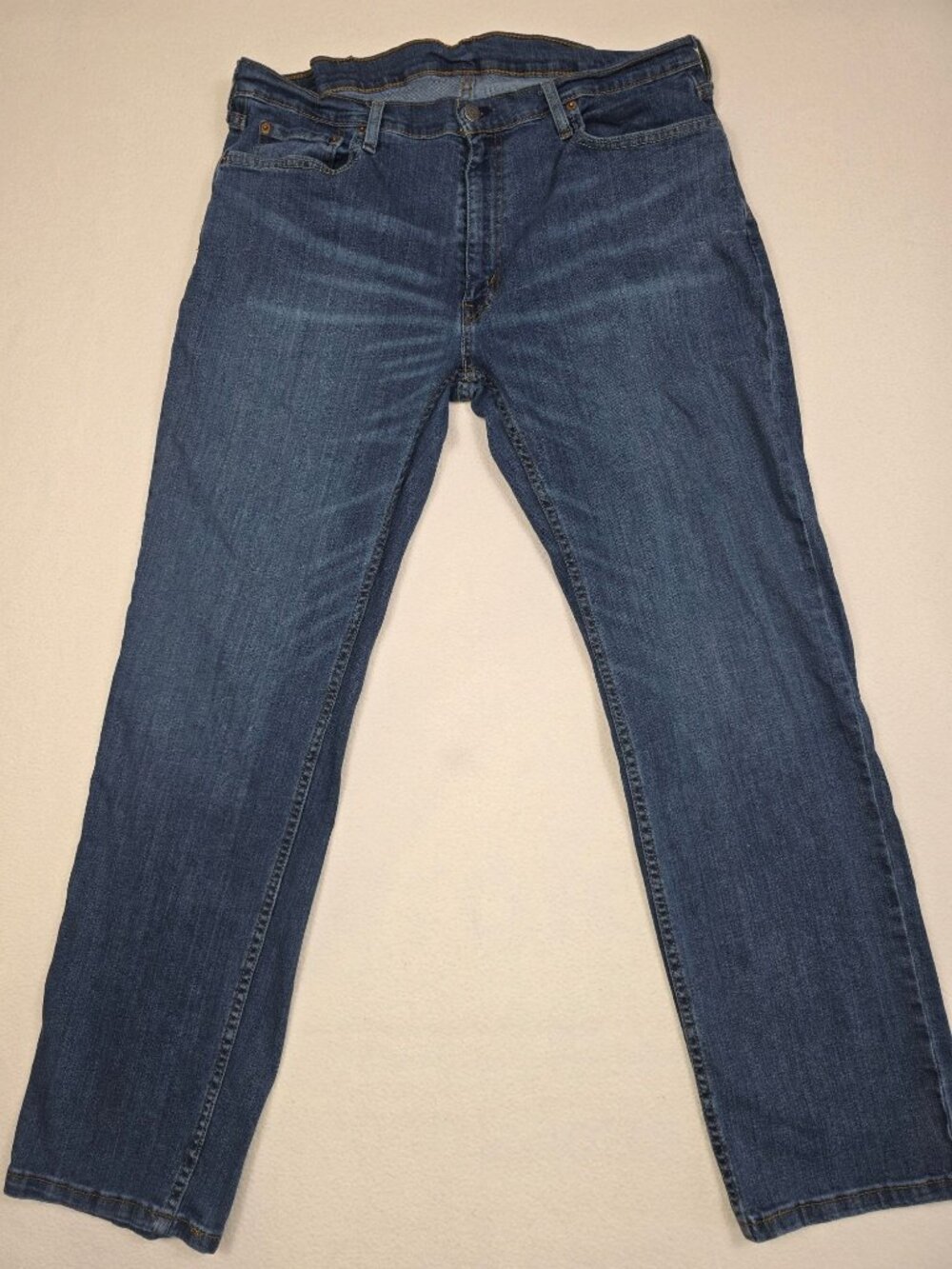 Levis Mens 559 Relaxed Straight Fit Blue Denim Jeans W38 L32